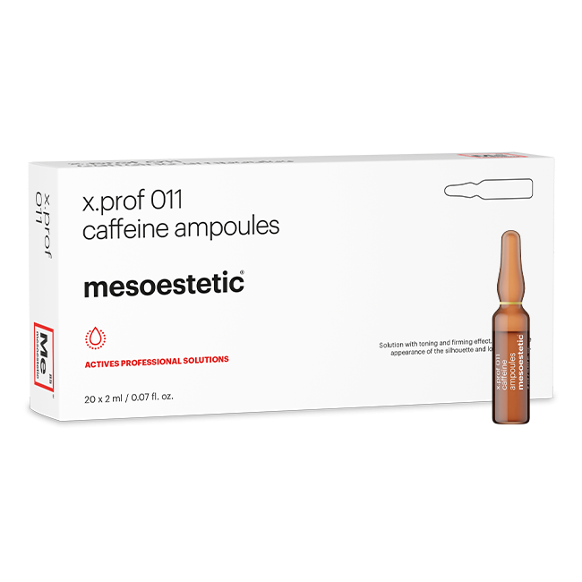 Mesoestetic X.prof 011 Reducing Caffeine Ampoules (2MLx20PCS)