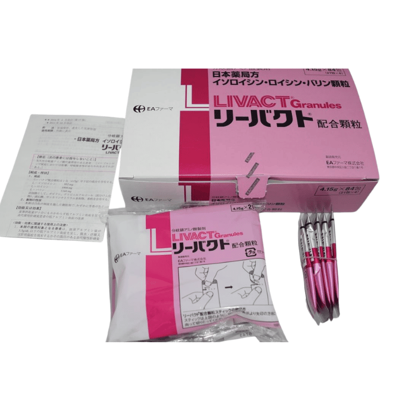 LIVACT EA L-ISOLEUCINE LIVA Product Image LIVACT EA L-ISOLEUCINE LIVA Japanese Amino Acid Granules